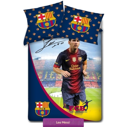 Official Messi 2 football bedding FCB 1007