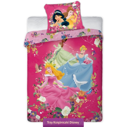 Dancing Disney Princess kids bedding 140x200 or 150x200