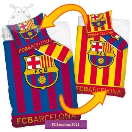 Reversible FC Barcelona bed set 140x200, FCB8011
