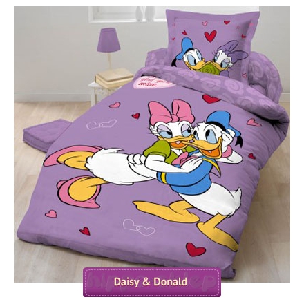 Kids bedding Donald & Daisy Disney 140x200 Jerry Fabrics