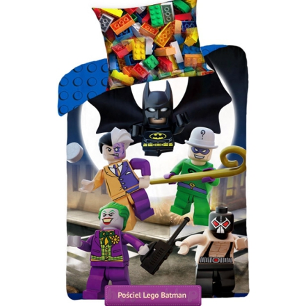 Kids bedding Lego Batman DC comics super heroes, Character World