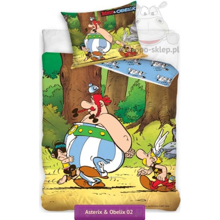 Kids bedding with Asterix & Obelix 140x200 or 160x200