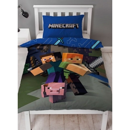 Minecraft game kids bedding MNC020BL 5902729040068