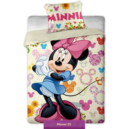 Kids bedding Disney Minnie Mouse colors 140x200
