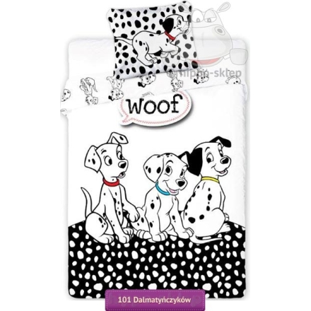 Bedding with 101 Dalmatians