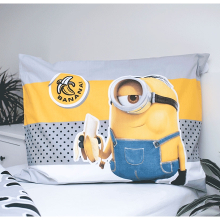 Bed linen pillowcase with Minion
