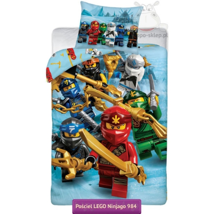 Kids bedding Lego Ninjago 140x200, 135x200 multicolor