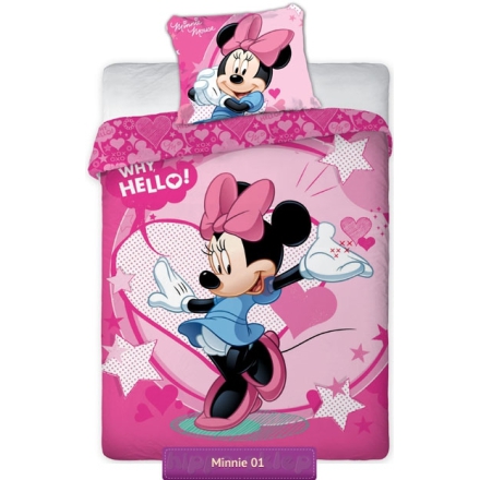 Disney Minnie Mouse kids bedding 02, pink, Faro