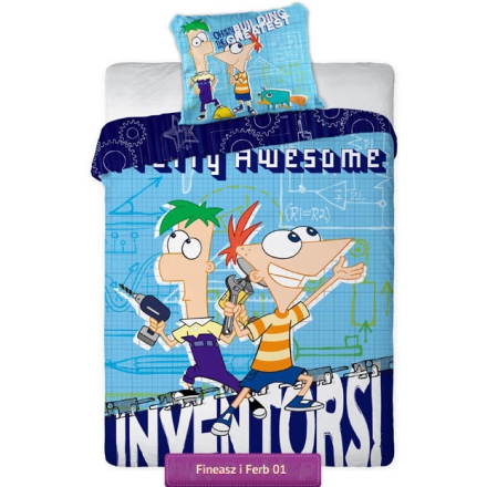 Kids bedding Phineas and Ferb 01, Disney