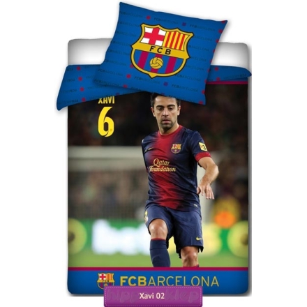 Football bedding Xavi FCB 3004 FC Barcelona Carbotex