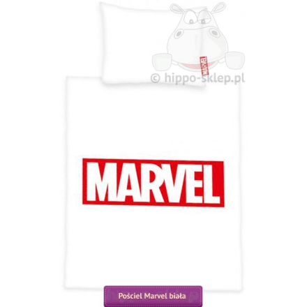 Disney Marvel bedding in white 140x200, 135x200