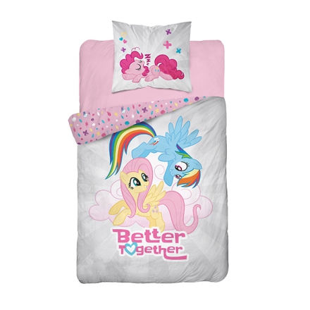 My Little Pony bed linen 120x160, 120x180, 135x200, gray