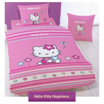 Kids bedding Hello Kitty happiness pink, CTI