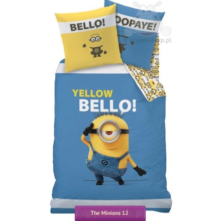 Kids bed set The minions Bello 140x200 or 100x160 