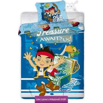 Kids bedding Jake and the Never Land Pirates 140x200 cm