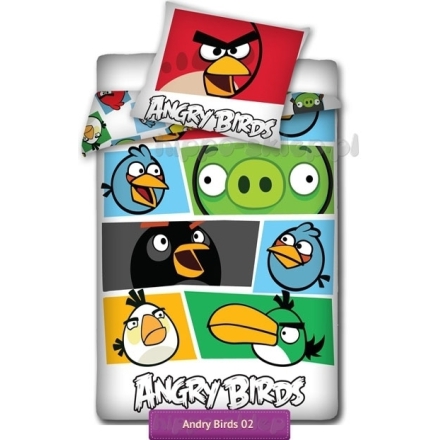 Kids bedding Angry Birds AB 009, Halantex