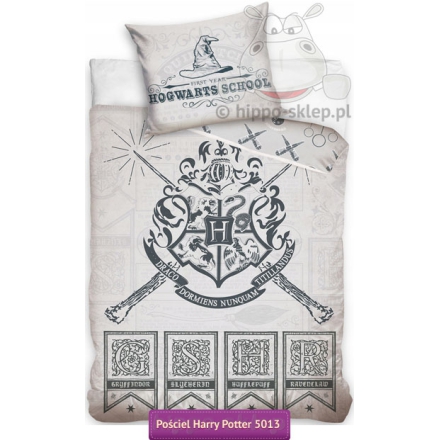 Harry Potter kids bedding HP195013 gray, Carbotex
