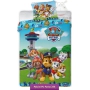Kids bedding with all Paw Patrol paws for boys 150x200