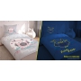 Bedding with owl glowing effect day / night 