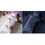 Duvet cover and pillowcase with Unicorn 120x180 cm 