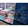 Glow in the dark bed linen with Manga Anime