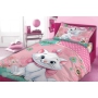 Pink bedding sets with Marie Cat 150x200 