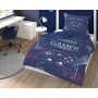 Cotton bedding with a pad for teenagers, 120x160, 140x180 cm