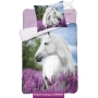 Bedding with a white horse 150x200, 135x200