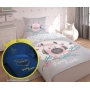 Glowing kids bedding set with owl 140x160 or 120x160