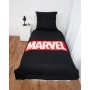 Black Disney Marvel branded bed set 135x200