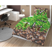 Bedding Minecraft 3D pixel