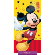 Disney Mickey Mouse yellow kids towel, Jery Fabrics, 8592753004074
