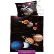 Bedding with solar system 135x200