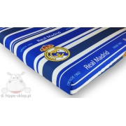 Real Madrid flat sheet 140x200 cm, blue with stripes