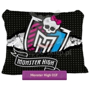 Large kids pillowcase Monster High black, 70x80  