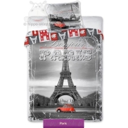 Teen's bedding with Eiffel Tower 140x200 or 135x200