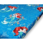 Flat sheet Little Mermaid - Ariel 140x200 