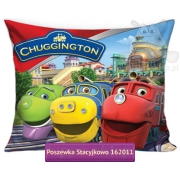 Large kids pillowcase Chuggington trains 001 Carbotex