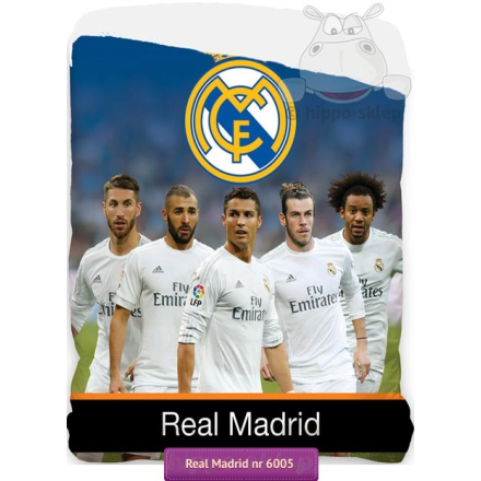 Kids bedspread with Real Madrid best football player Cristiano Ronaldo