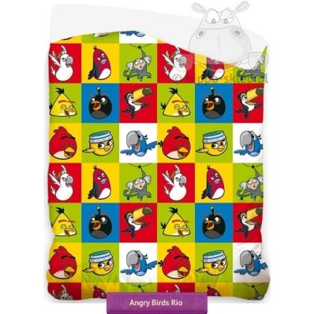 Kids bedspread Angry Birds