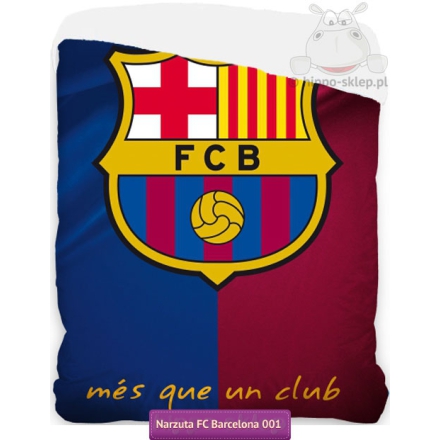 FC Barcelona bedspread with club crest 150x215 cm