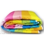 Bedspread with colorful stripes - packing