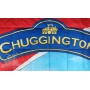 Bedspread Chuggington for kids - quilting and printing details