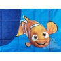 Quilted bed cover with Dory fish for girls