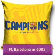 Small square FC Barcelona pillowcase FCB 6005, Carbotex