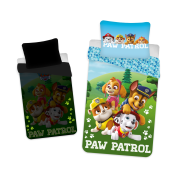 Paw Patrol bedding glow in the dark 140x200 green