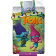 Bedding with Trolls Poppy and Branch 140x200 or 150x200