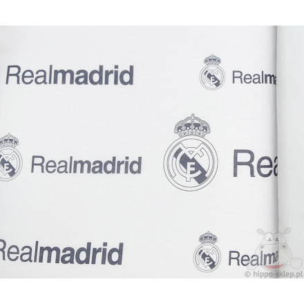 Flat sheet with Real Madrid logo