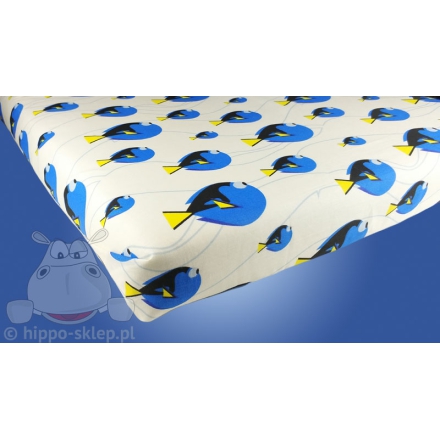 Kids flat sheet with Dory Fish 140x200