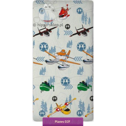 Fitted sheet Disney Planes 2 Fire & Rescue, 90x200 cm